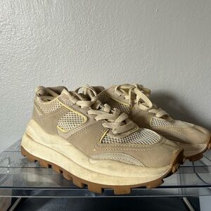 Forever 21 Beige and Tan Chunky Sneakers